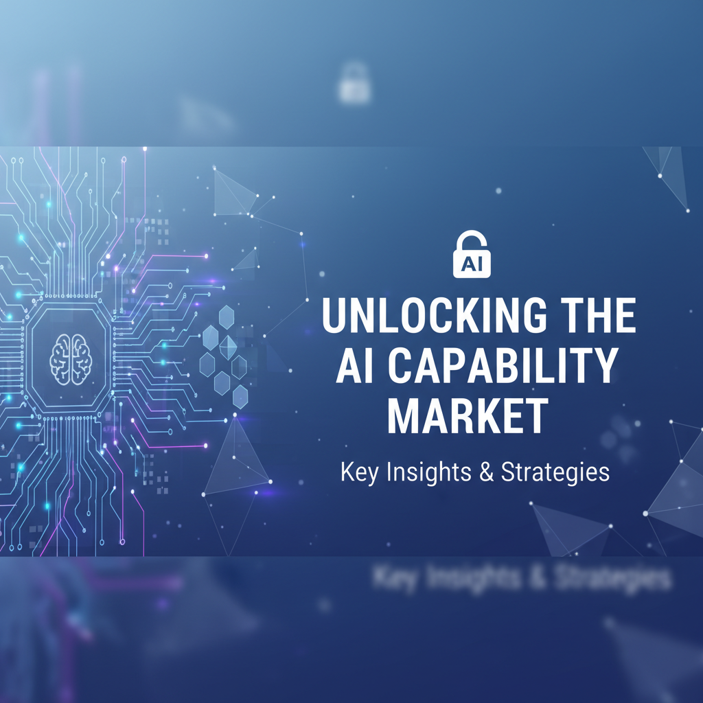 Unlocking the AI Capability Market: Key Insights & Strategies