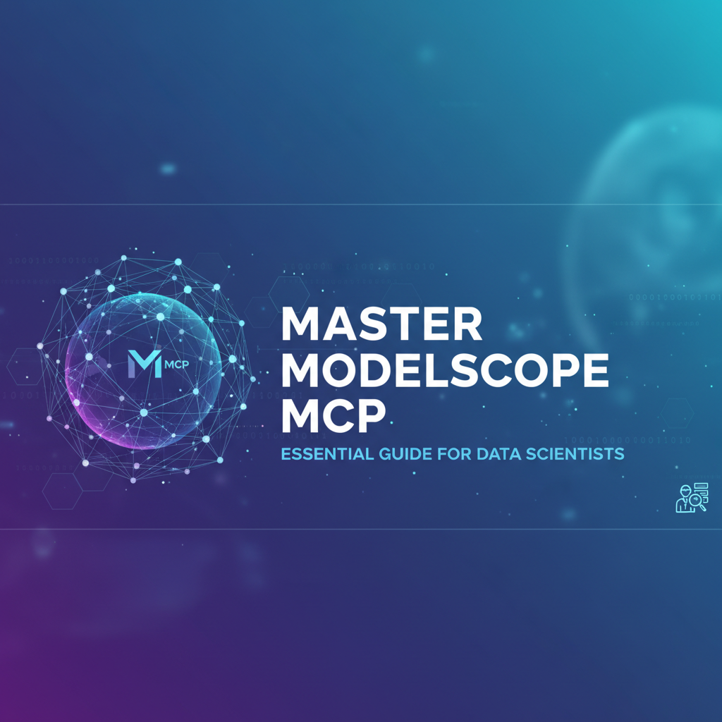 Master ModelScope MCP: Essential Guide for Data Scientists