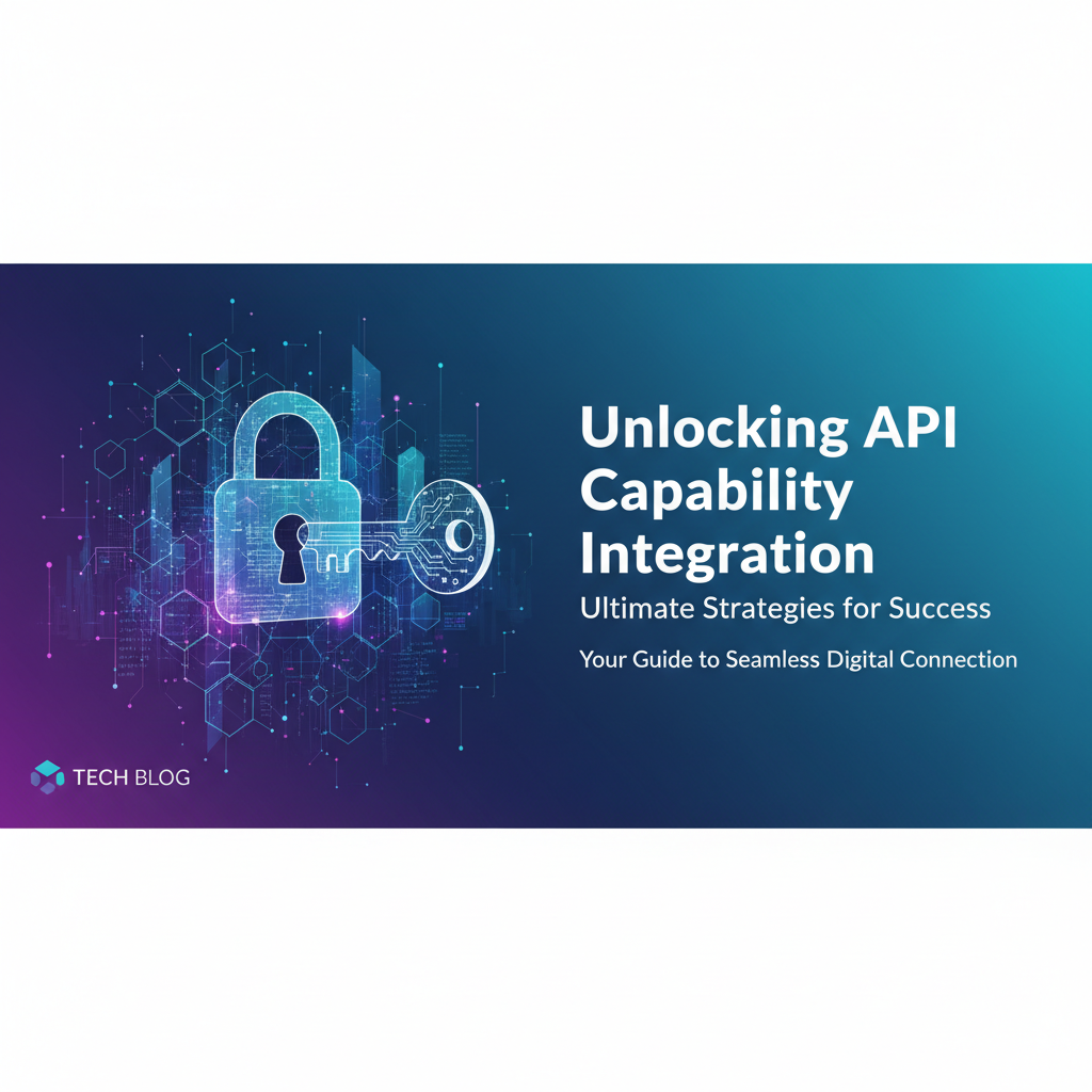 Unlocking API Capability Integration: Ultimate Strategies for Success