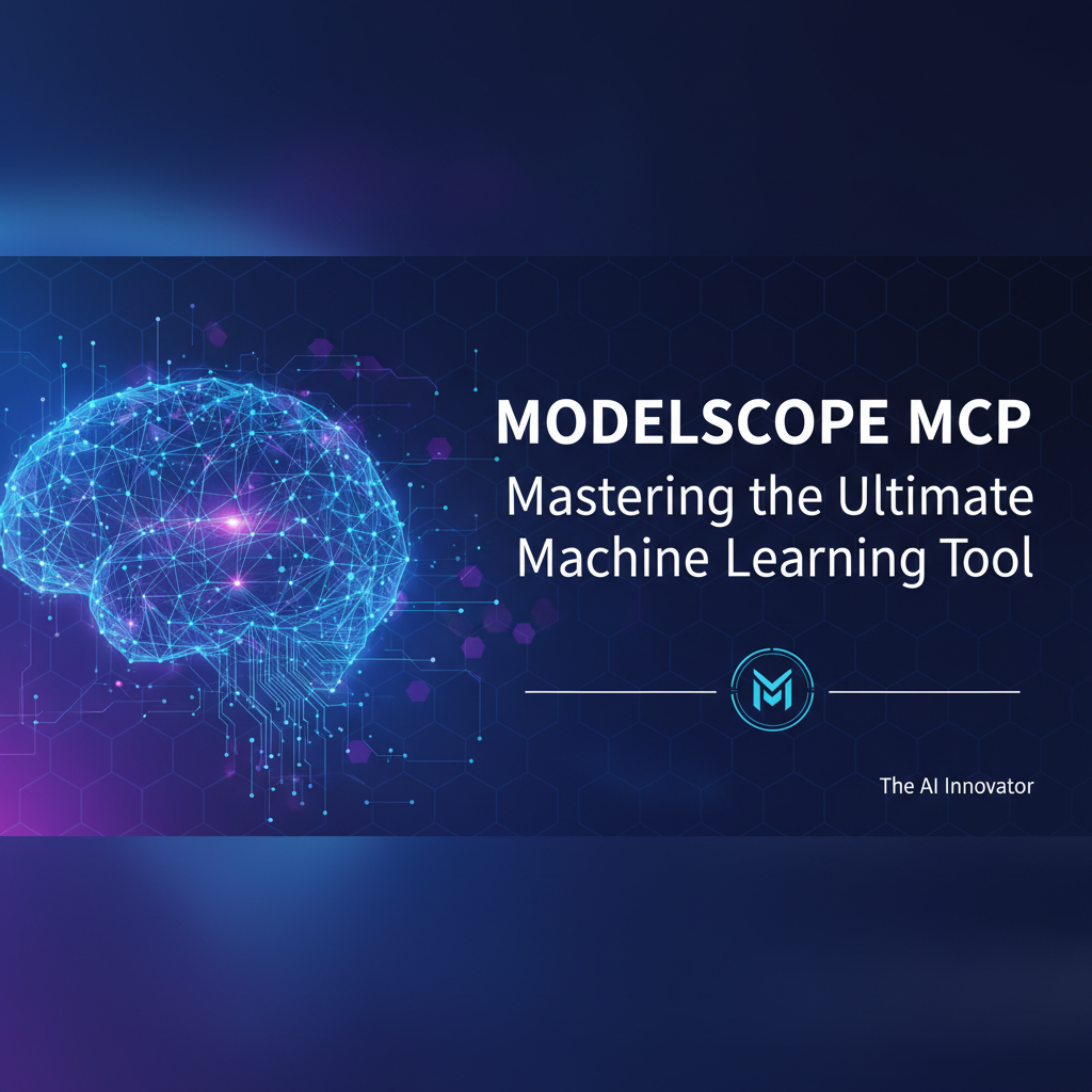 ModelScope MCP: Mastering the Ultimate Machine Learning Tool