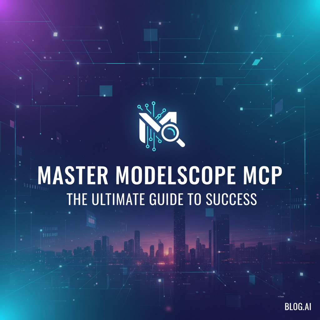 Master ModelScope MCP: The Ultimate Guide to Success