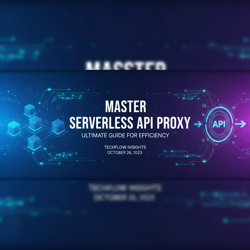 Master Serverless API Proxy: Ultimate Guide for Efficiency