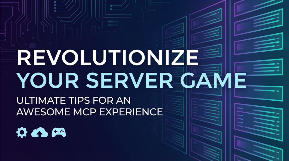 Revolutionize Your Server Game: Ultimate Tips for an Awesome MCP Experience