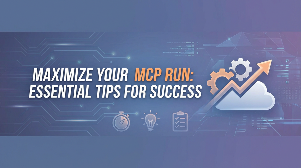 Maximize Your MCP Run: Essential Tips for Success