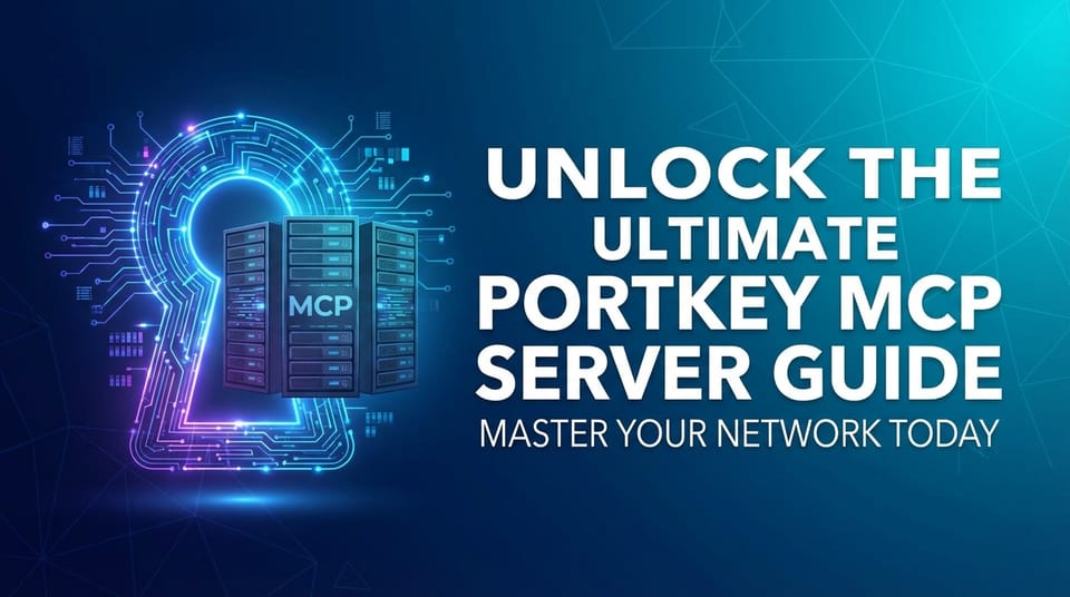 Unlock the Ultimate Portkey MCP Server Guide: Master Your Network Today