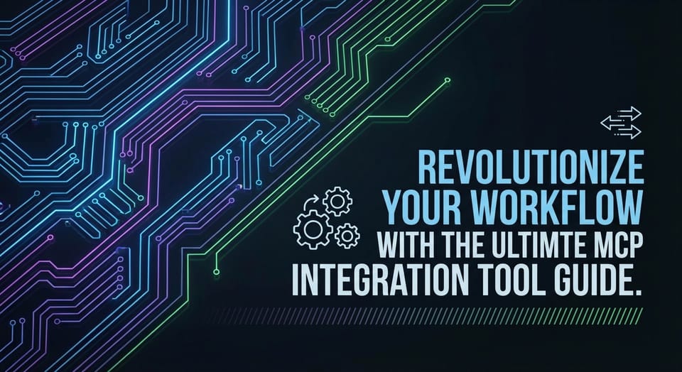 Revolutionize Your Workflow with the Ultimate MCP Integration Tool Guide