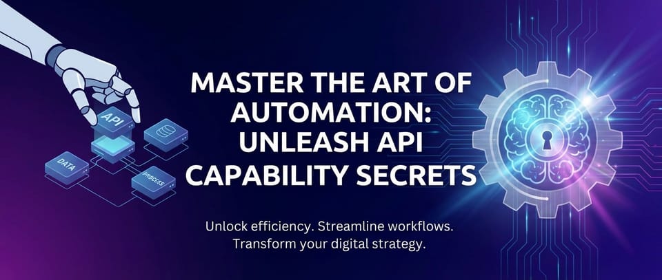 Master the Art of Automation: Unleash API Capability Secrets